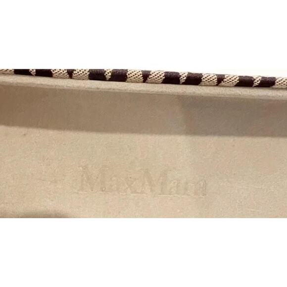 Max Mara 56mm Geometric Sunglasses Havana Smoke - Picture 8 of 12